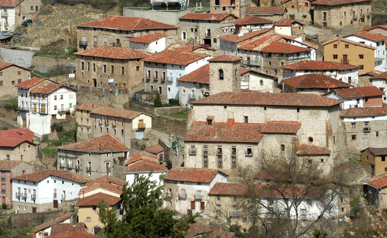 Vista de Villoslada de Cameros. 