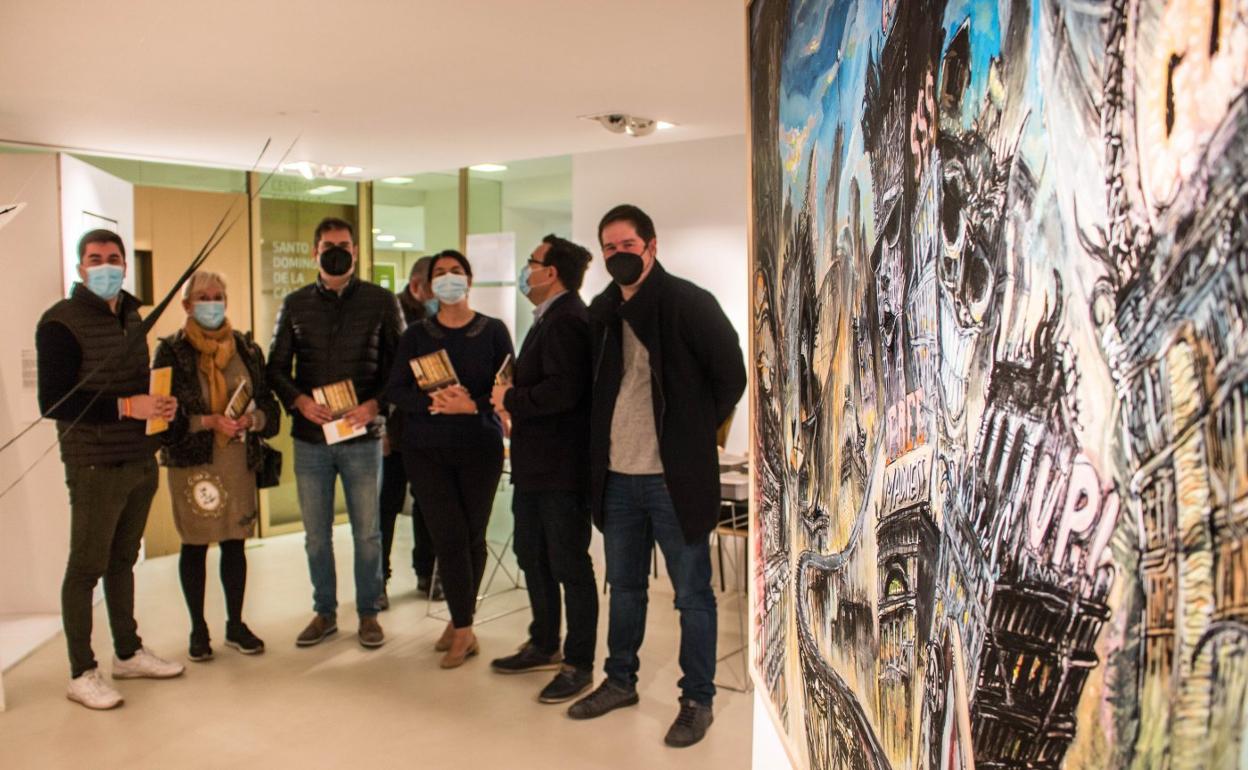 La Muestra de Arte joven, en Caja Rioja de Santo Domingo