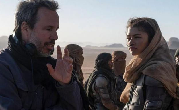 Denis Villeneuve en el rodaje de 'Dune'.