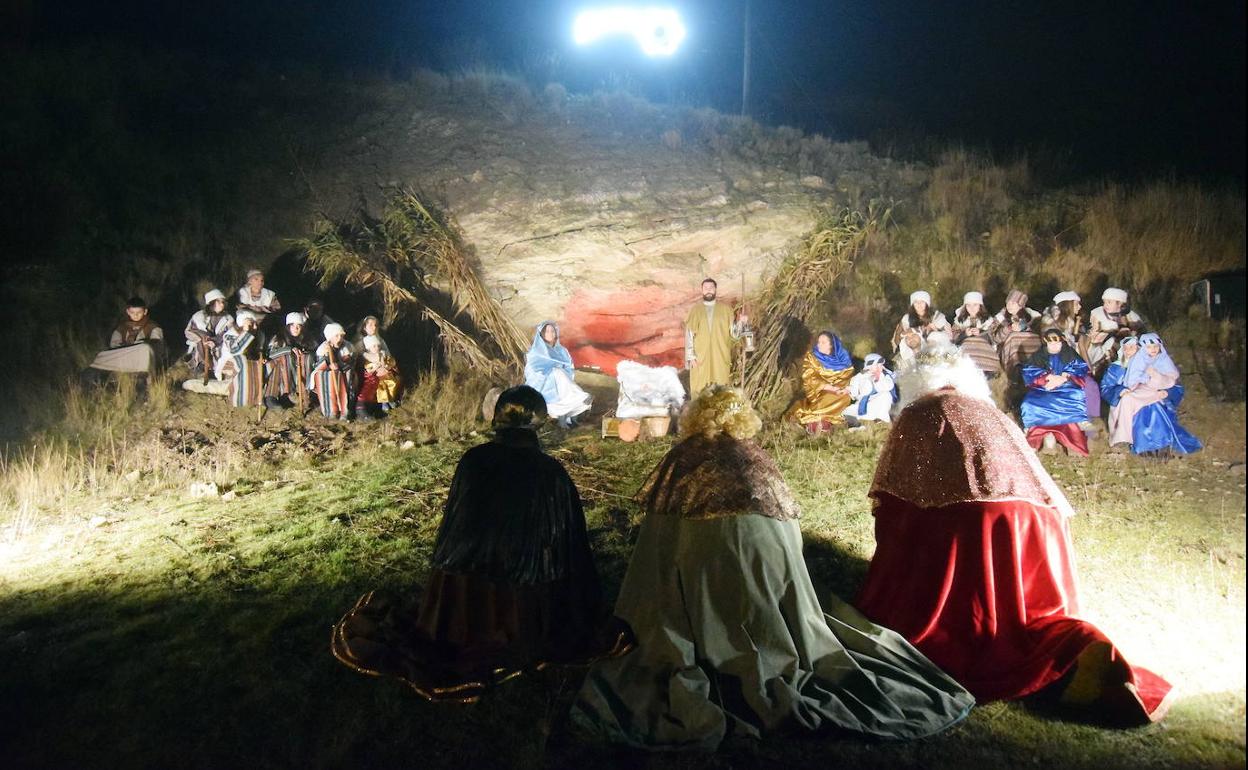 Taller de interpretación para el belén viviente de Alcanadre