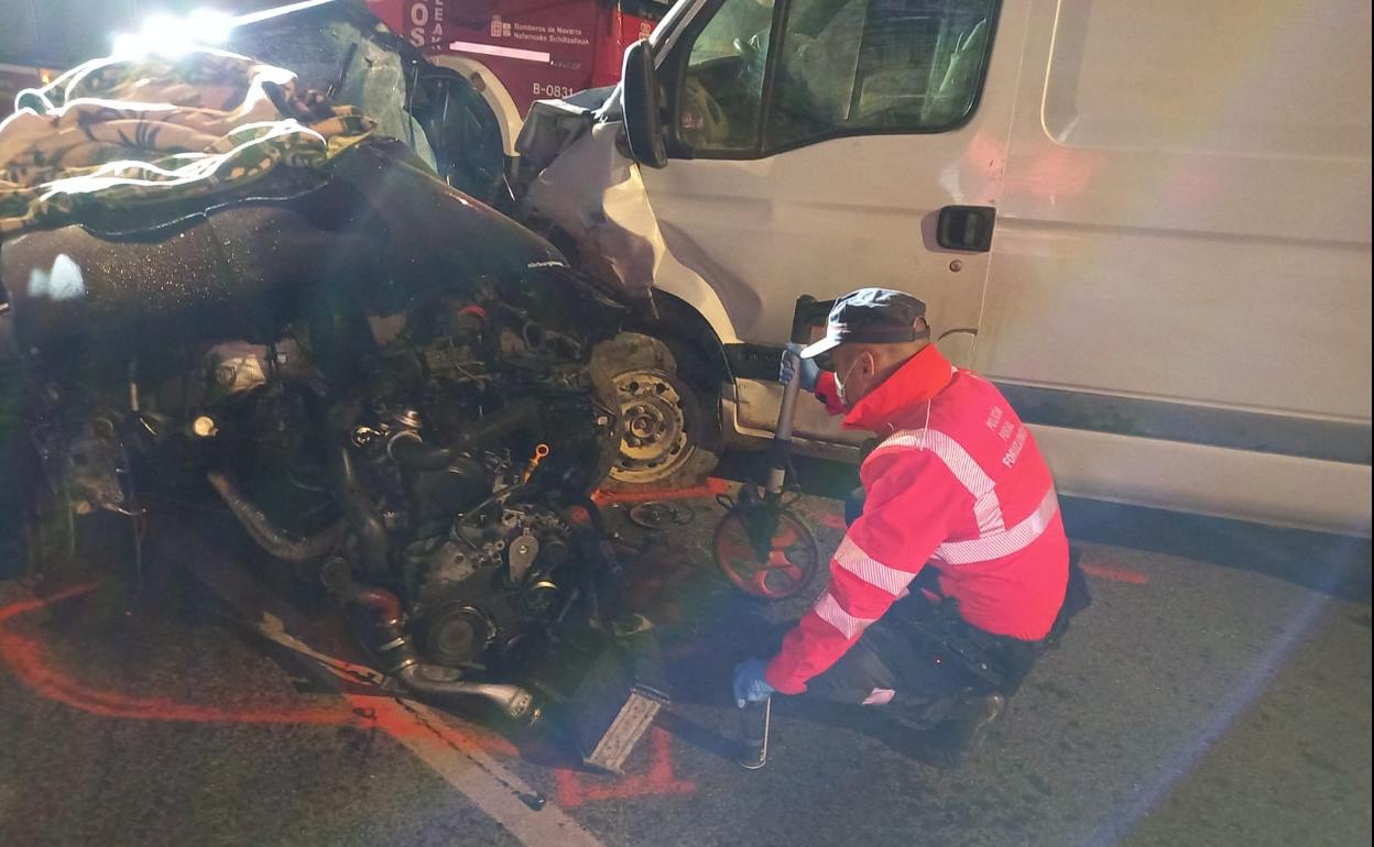 Fallece un vecino de Calahorra de 26 años en un accidente en la localidad navarra de Cárcar