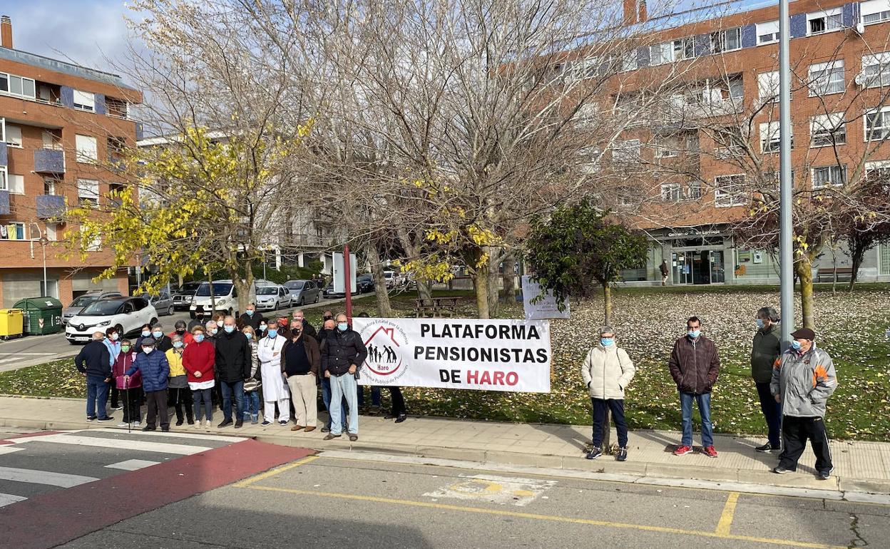 Manifestación por la atención primaria en Haro