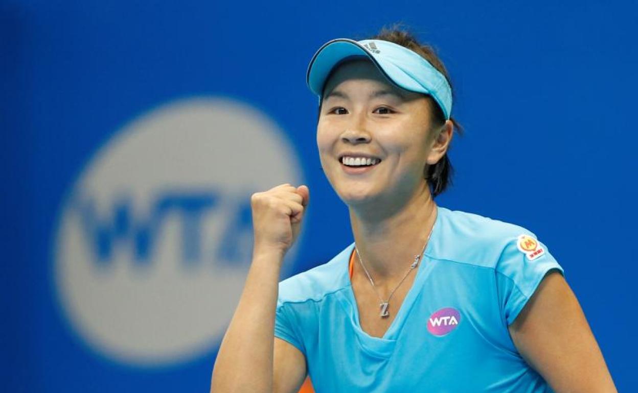 La tenista china Peng Shuai