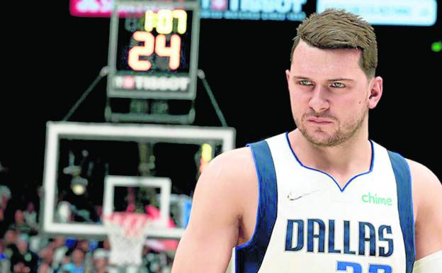 NBA 2K22. Luka Doncic. 