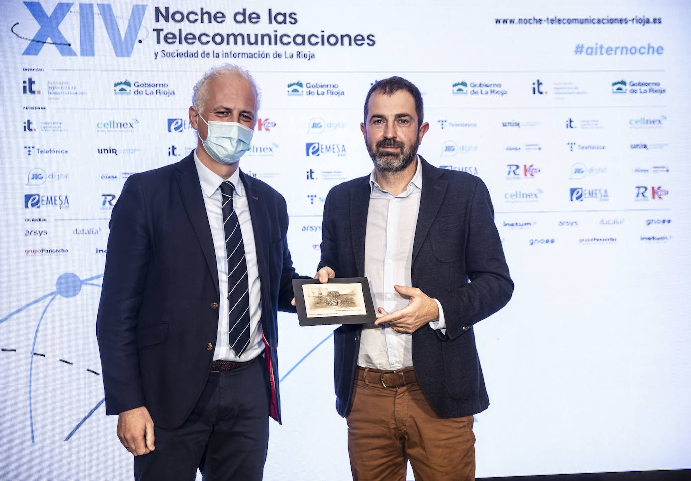 La Asociación de Ingenieros de Telecomunicaciones de La Rioja celebró su gran gala anual.