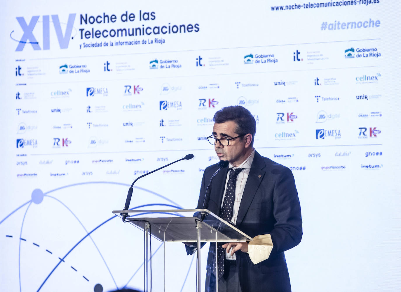 La Asociación de Ingenieros de Telecomunicaciones de La Rioja celebró su gran gala anual.