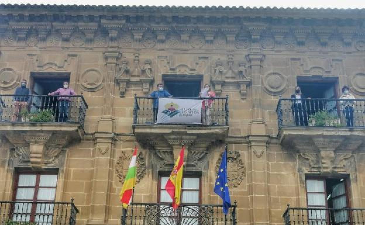 Ayuntamiento de Briones, en una imagen de archivo. 