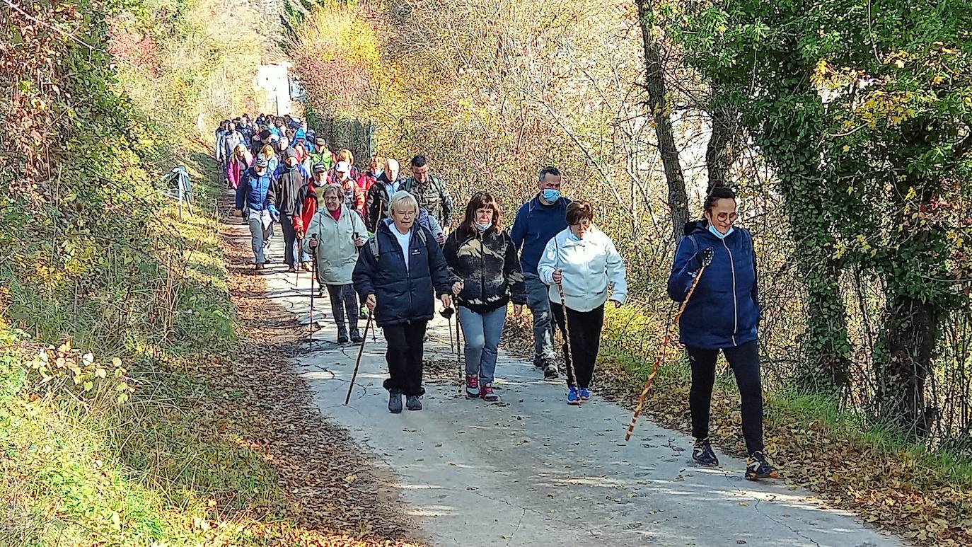 El paseo por Nieva de Cameros tiene carácter benéfico