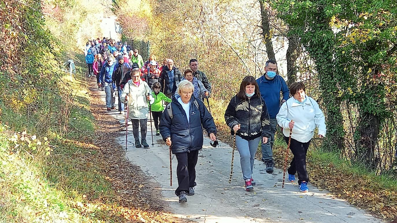 El paseo por Nieva de Cameros tiene carácter benéfico