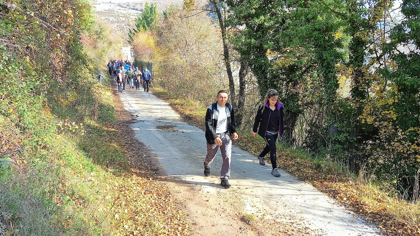 El paseo por Nieva de Cameros tiene carácter benéfico