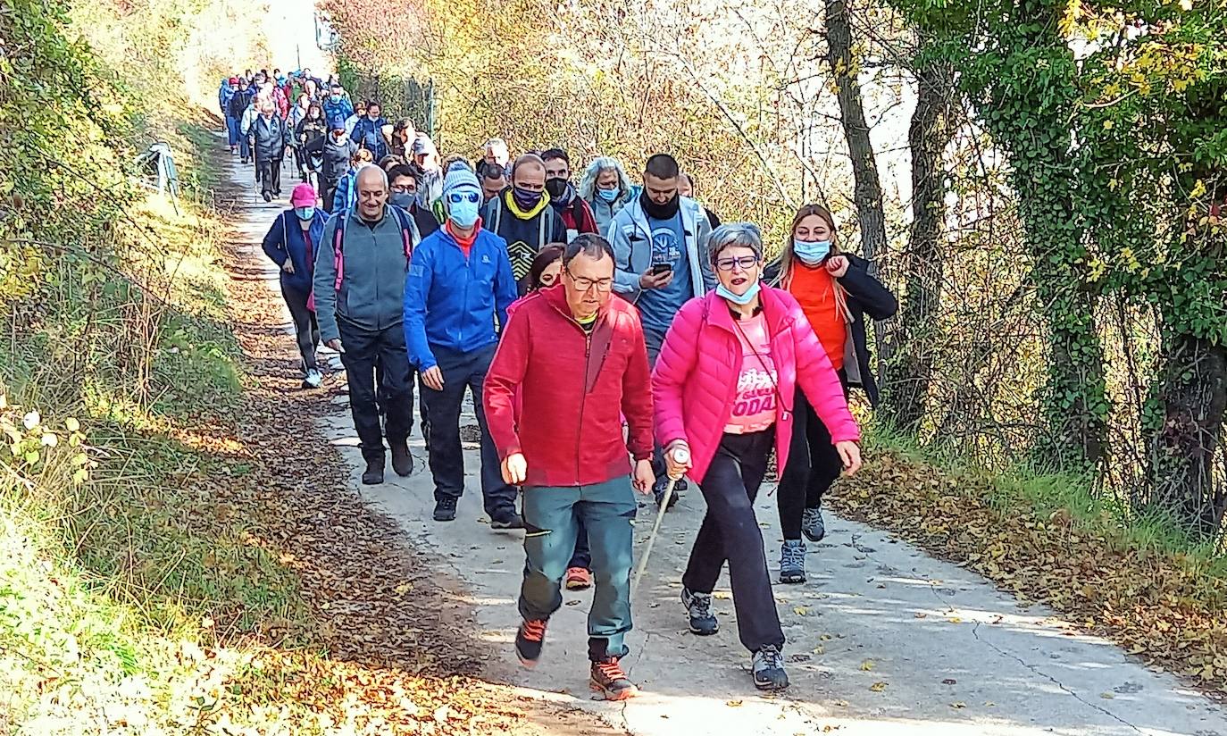 El paseo por Nieva de Cameros tiene carácter benéfico