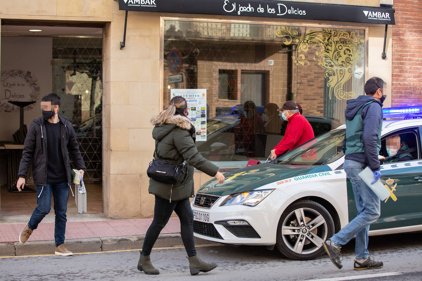 El hombre se había atrincherado en su casa antes de ser arrestado