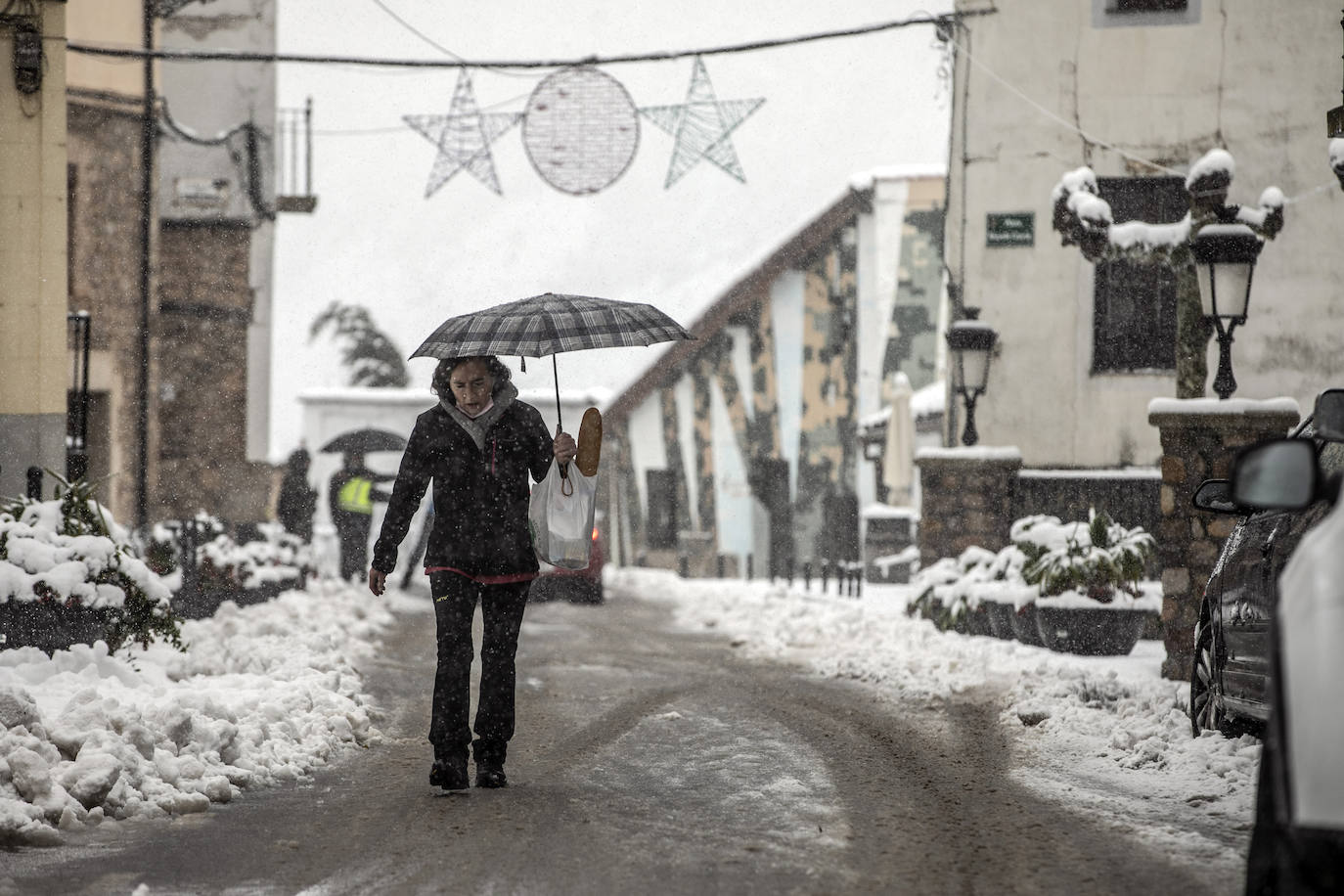 Fotos: Los Cameros, cubiertos de nieve