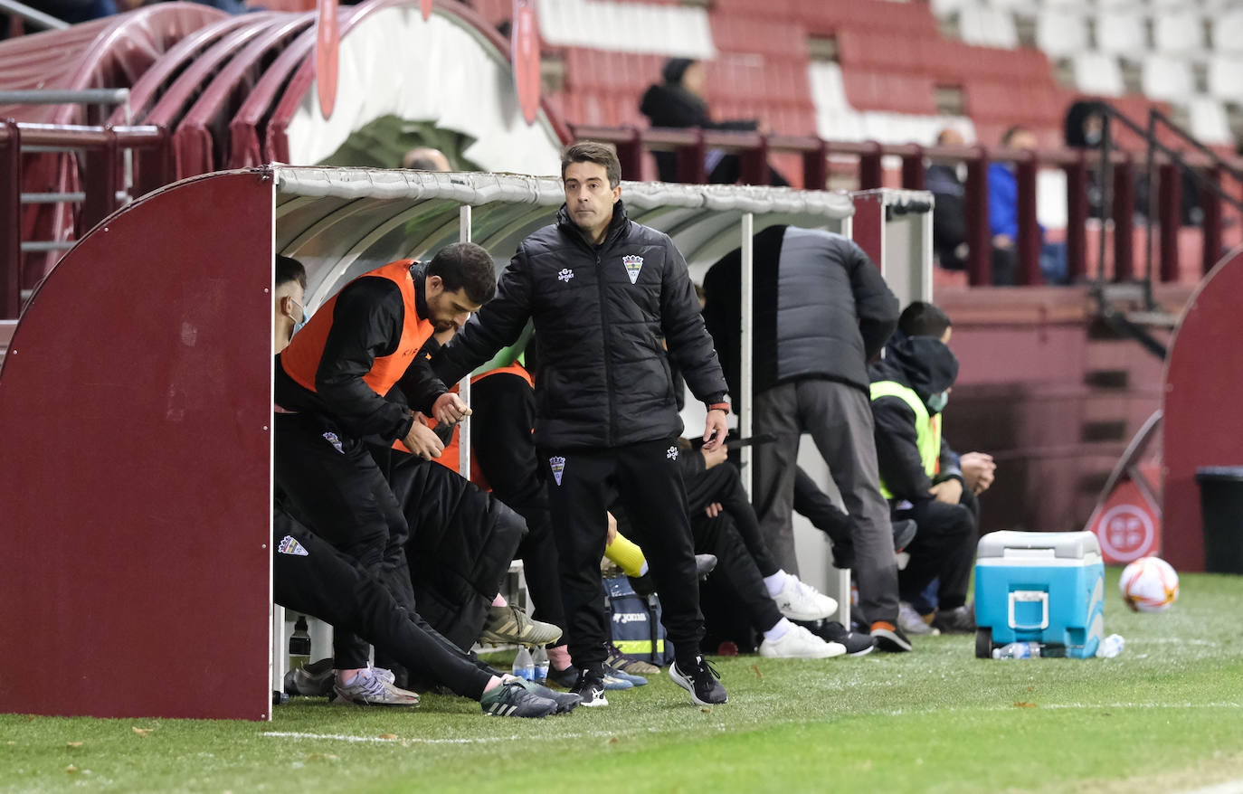 Los visitantes se clasifican para la siguiente ronda de la Copa del Rey gracias a dos goles de Ortuño