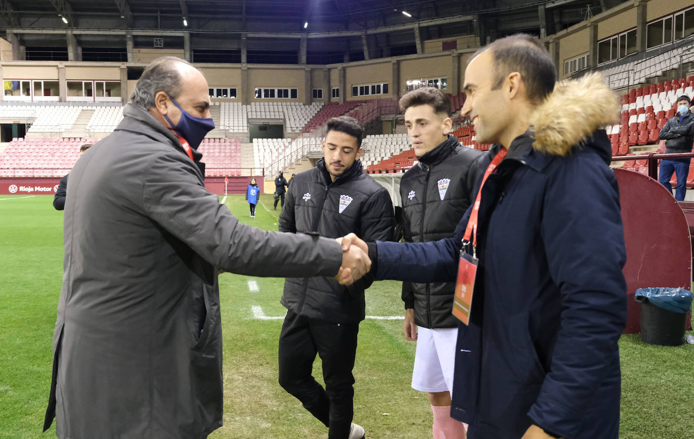 Los visitantes se clasifican para la siguiente ronda de la Copa del Rey gracias a dos goles de Ortuño