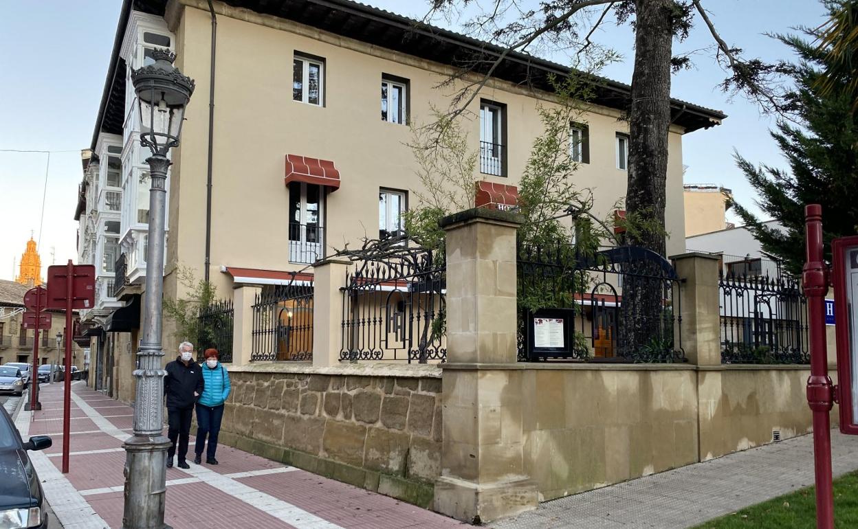 Edificio del hotel restaurante Arrope, uno de los participantes en el concurso de pinchos de esta edición. 