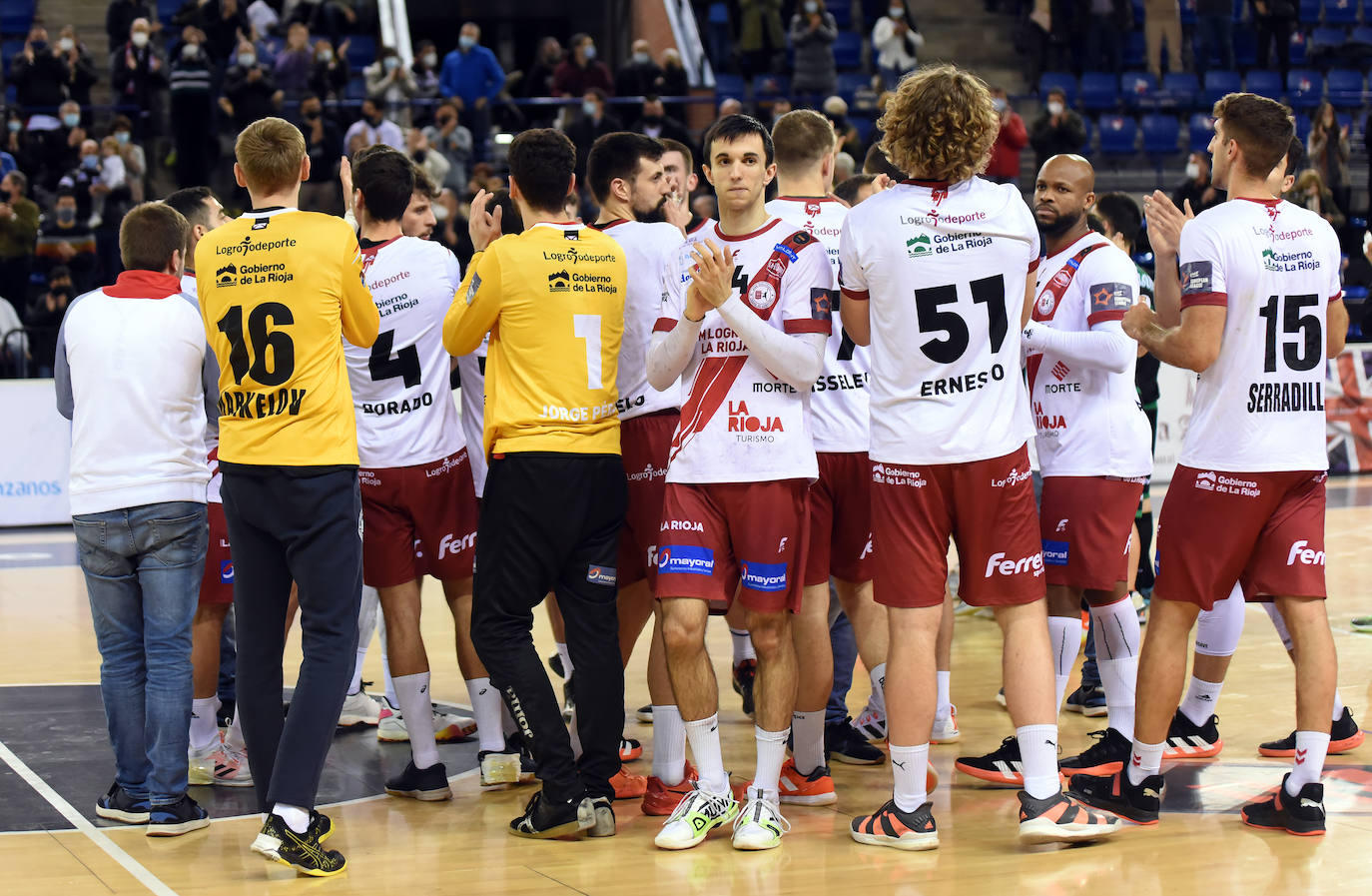 Fotos: Las imágenes del triunfo del BM Logroño ante el Anaitasuna