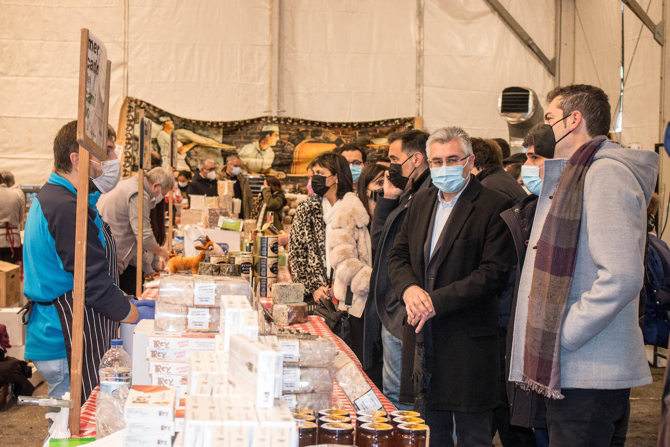 Primera jornada de las tradicionales ferias de Santo Domingo de la Calzada.