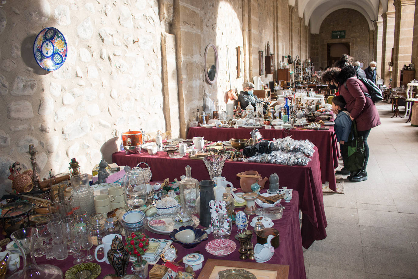 Primera jornada de las tradicionales ferias de Santo Domingo de la Calzada.