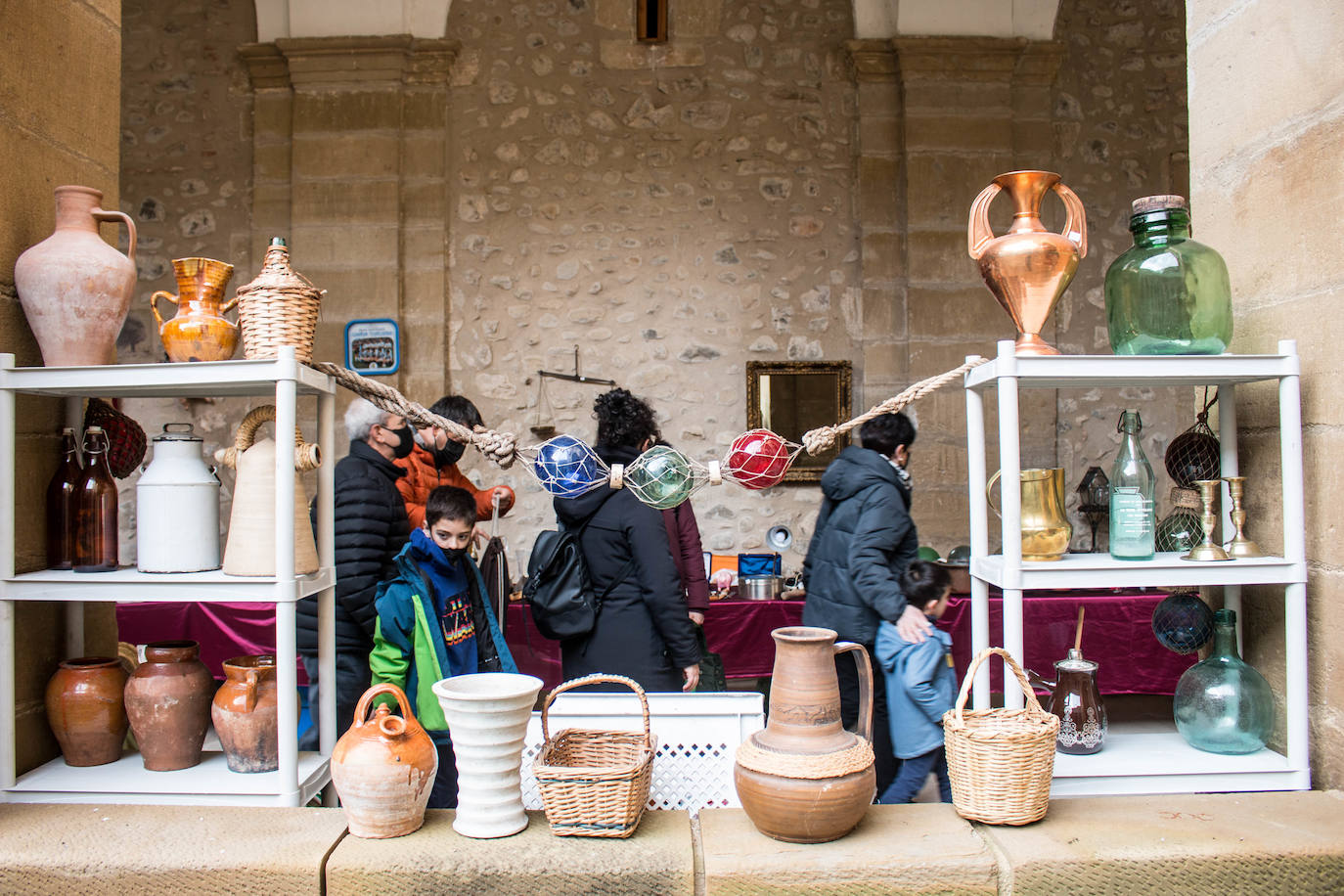 Primera jornada de las tradicionales ferias de Santo Domingo de la Calzada.