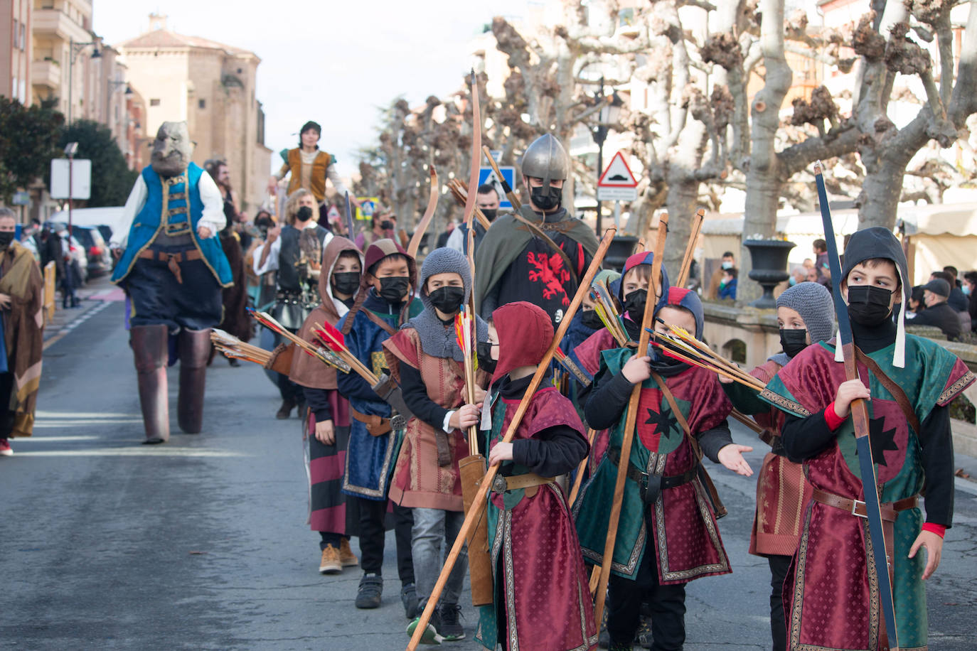 Primera jornada de las tradicionales ferias de Santo Domingo de la Calzada.