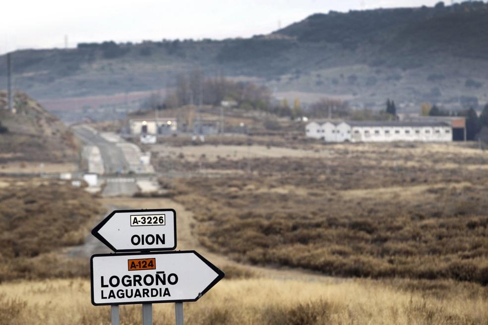 Cruce de carreteras entre La Rioja y el País Vasco.