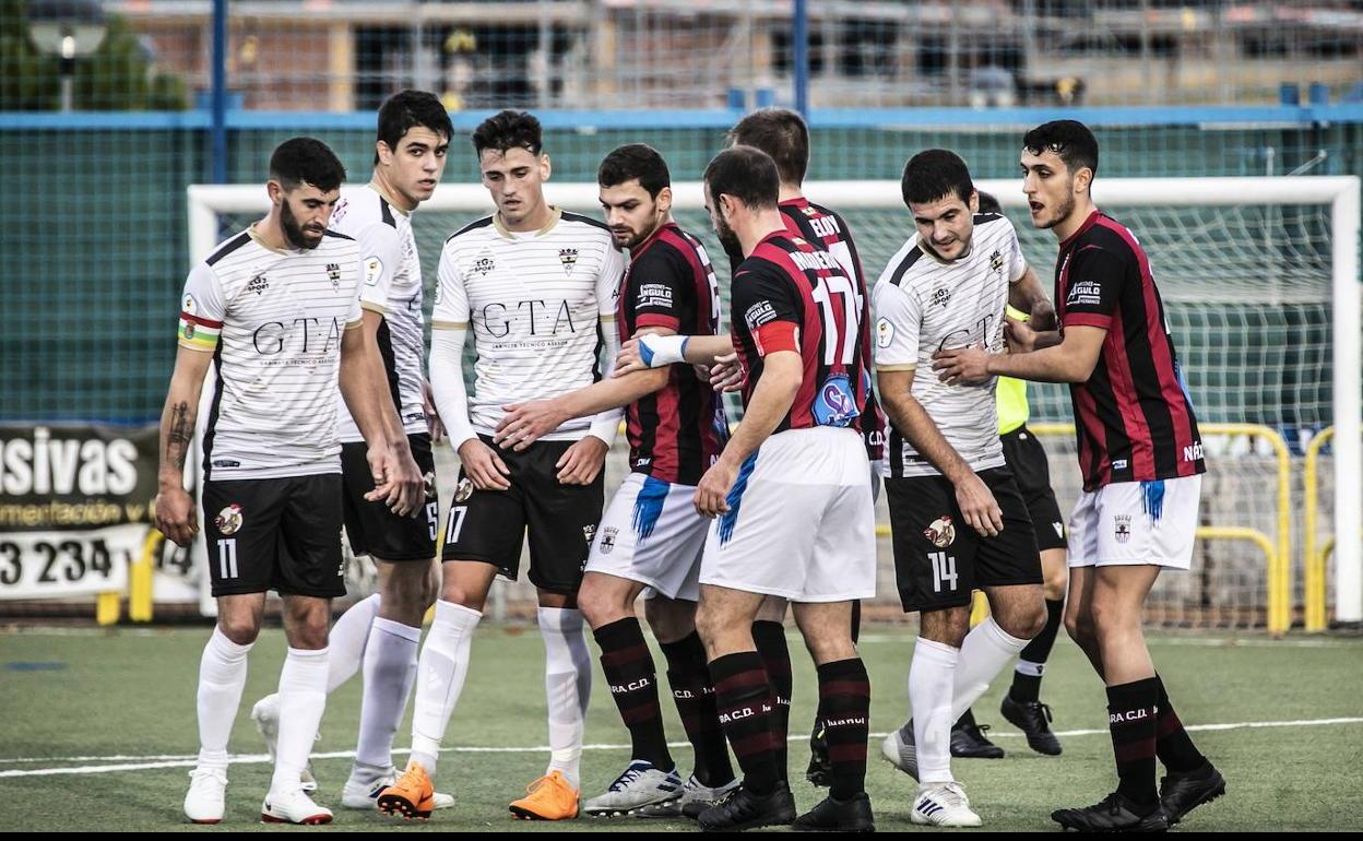 Imagen de un partido de Racing Rioja de esta temporada 