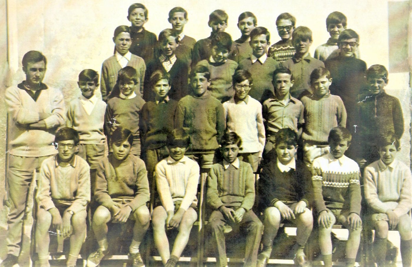 La Retina: Luis Alegre, en el colegio de La Salle en los años 60