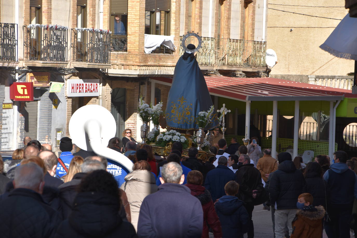Fotos: La Inmaculada recorre las calles de Cervera