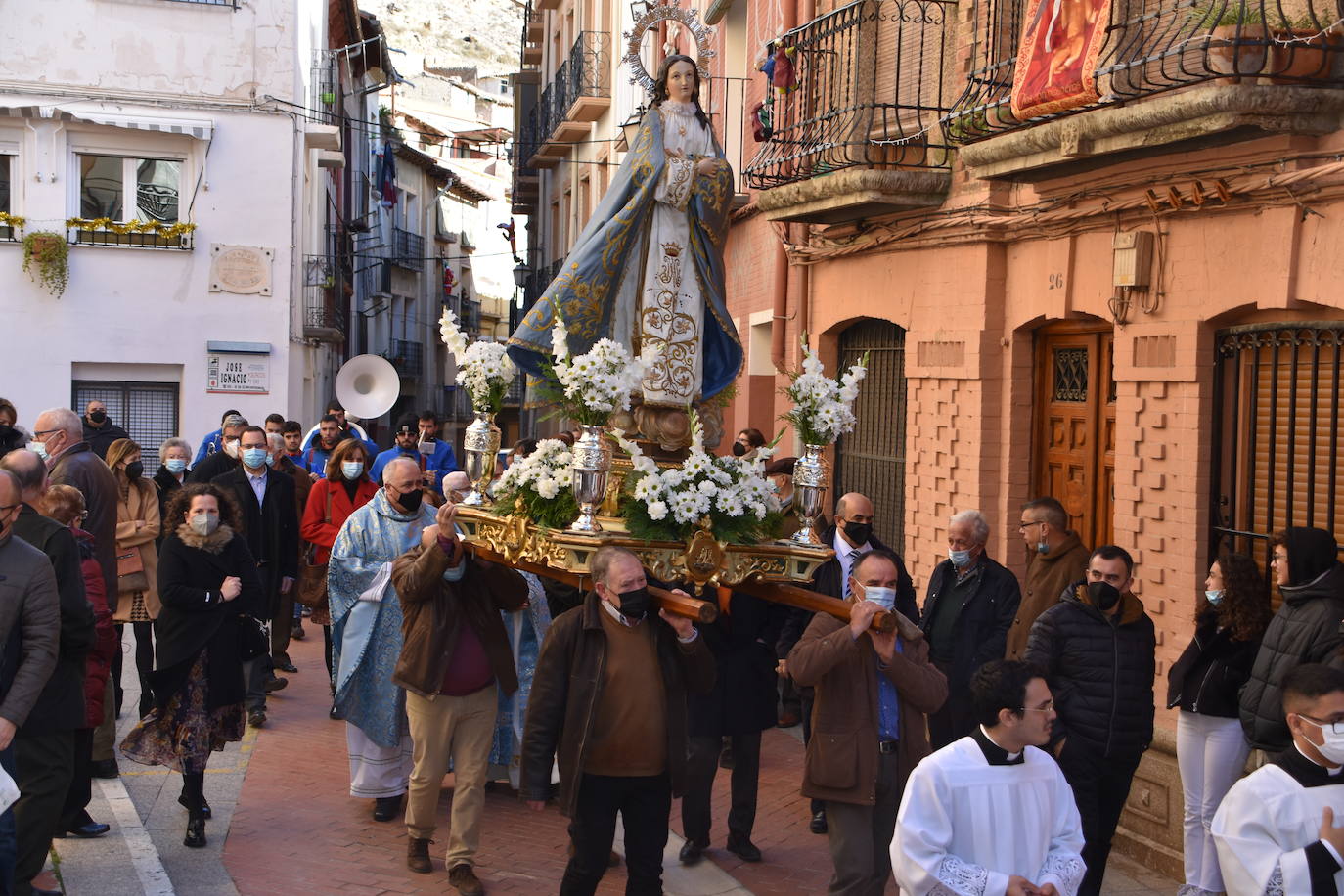 Fotos: La Inmaculada recorre las calles de Cervera