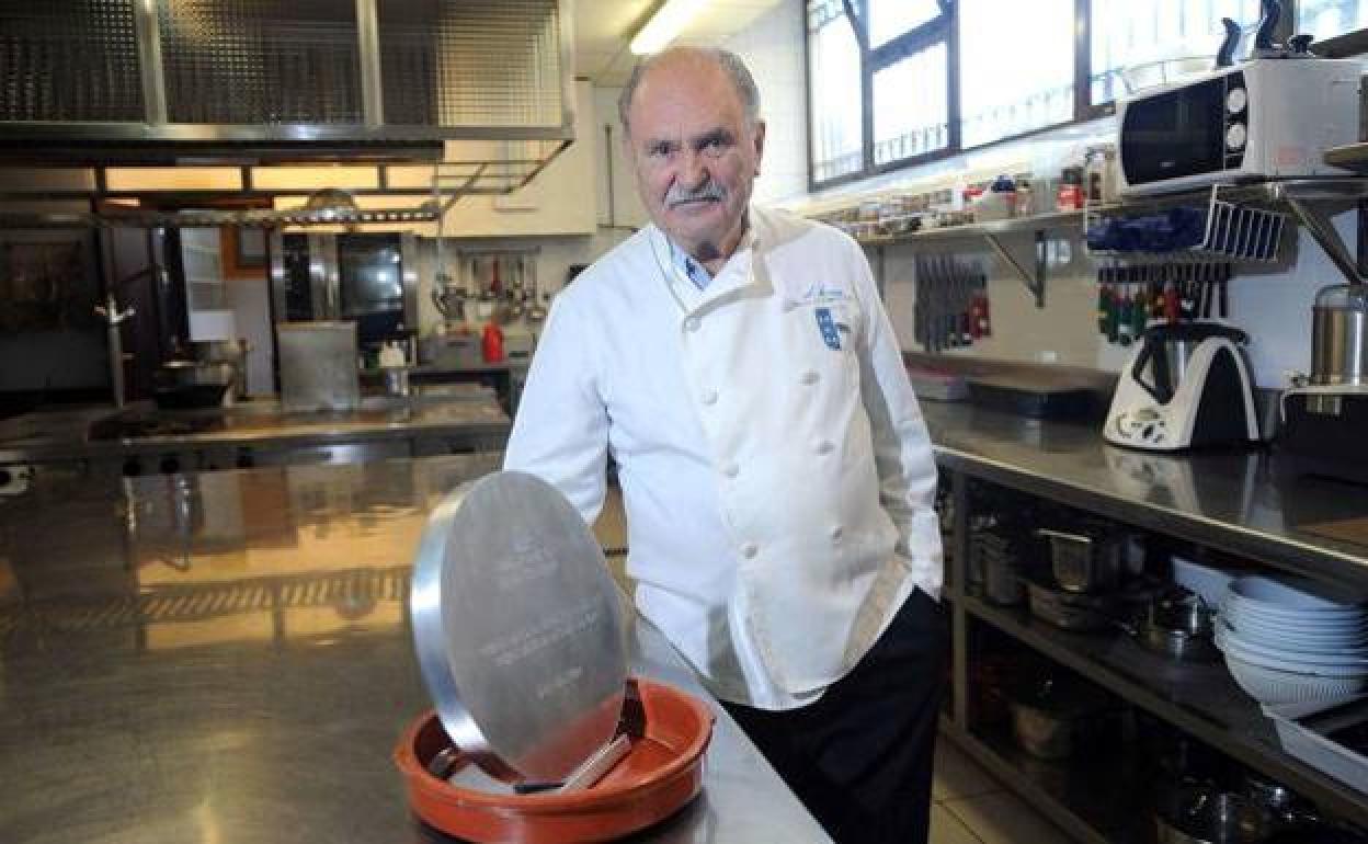 El cocinero Luis Irizar, en una imagen de archivo. 