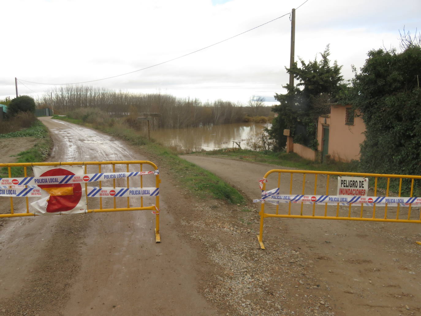 Fotos: Terrenos inundados en Alfaro