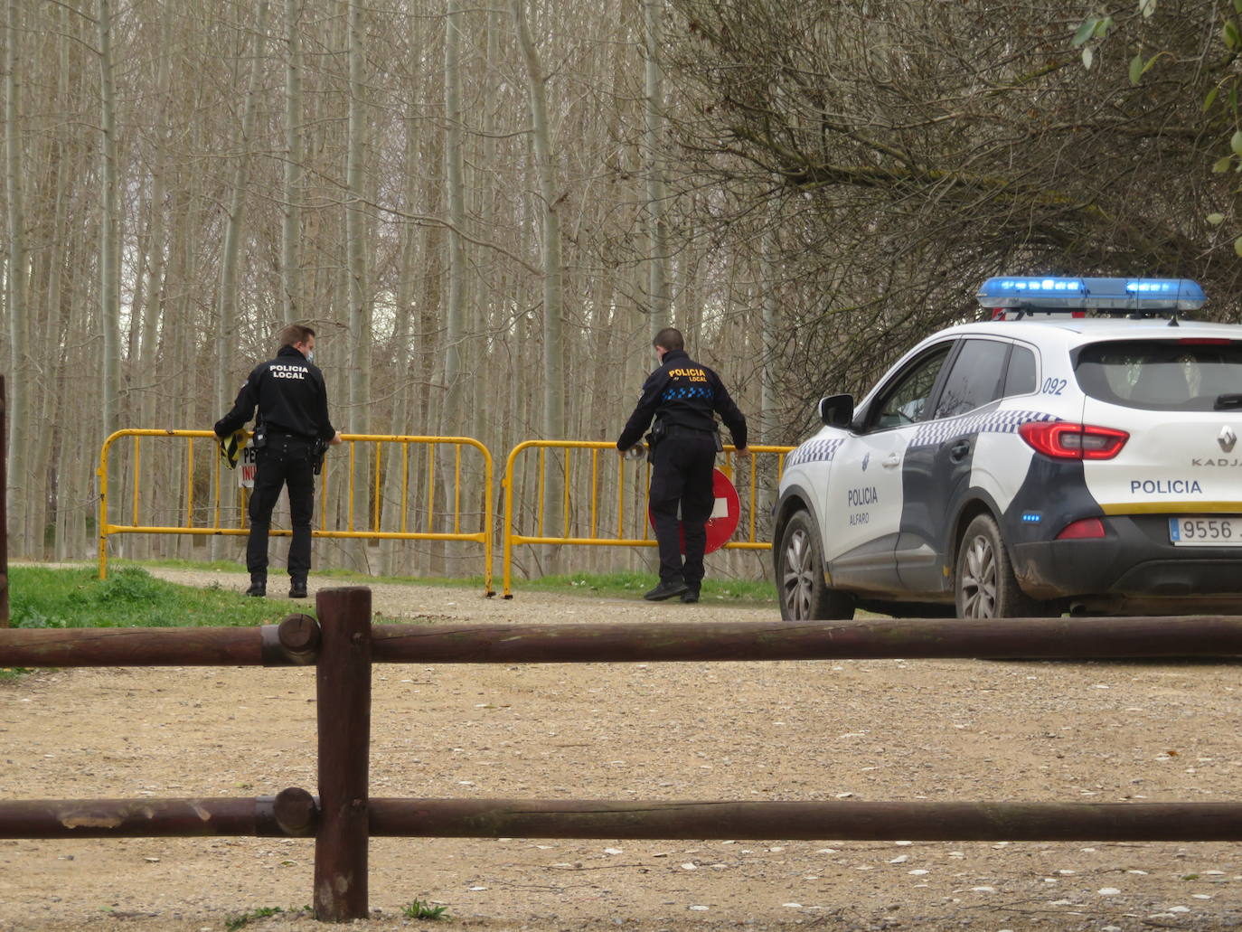 Fotos: Terrenos inundados en Alfaro