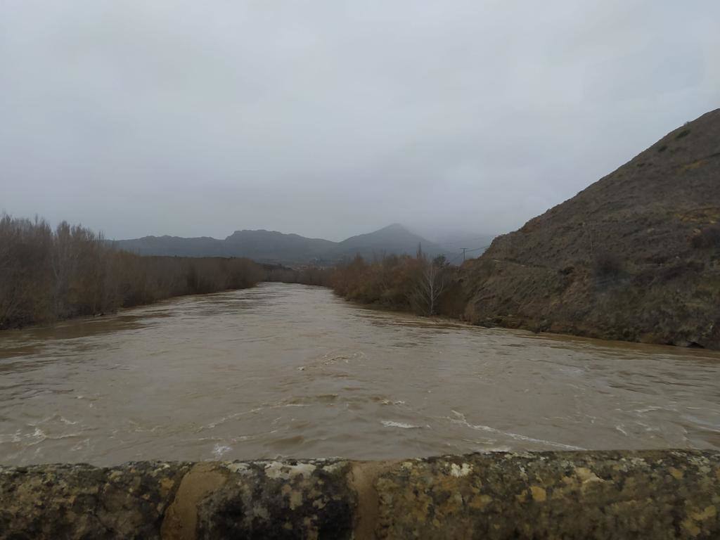 El Ebro a su paso por Briñas