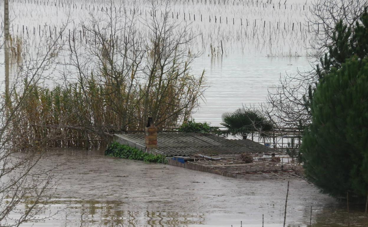 El Ebro a su paso por Alfaro. 