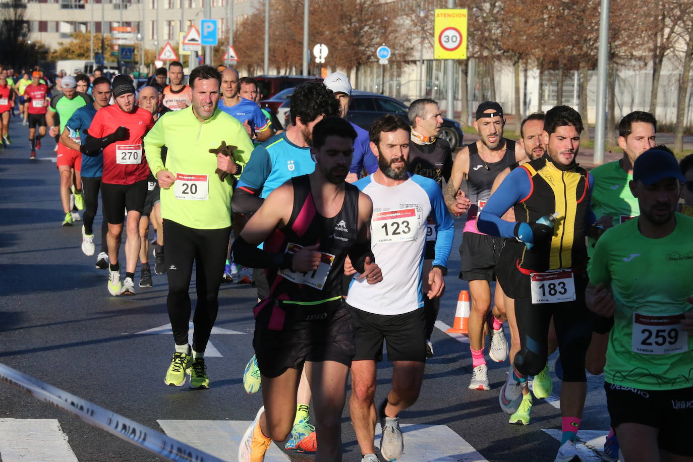 Fotos: Búscate en la carrera de la Media Maratón de La Rioja