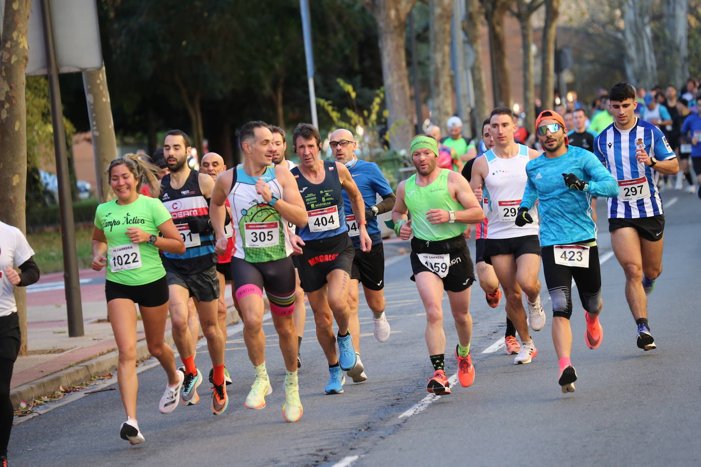 Fotos: La salida de la Media Maratón de La Rioja