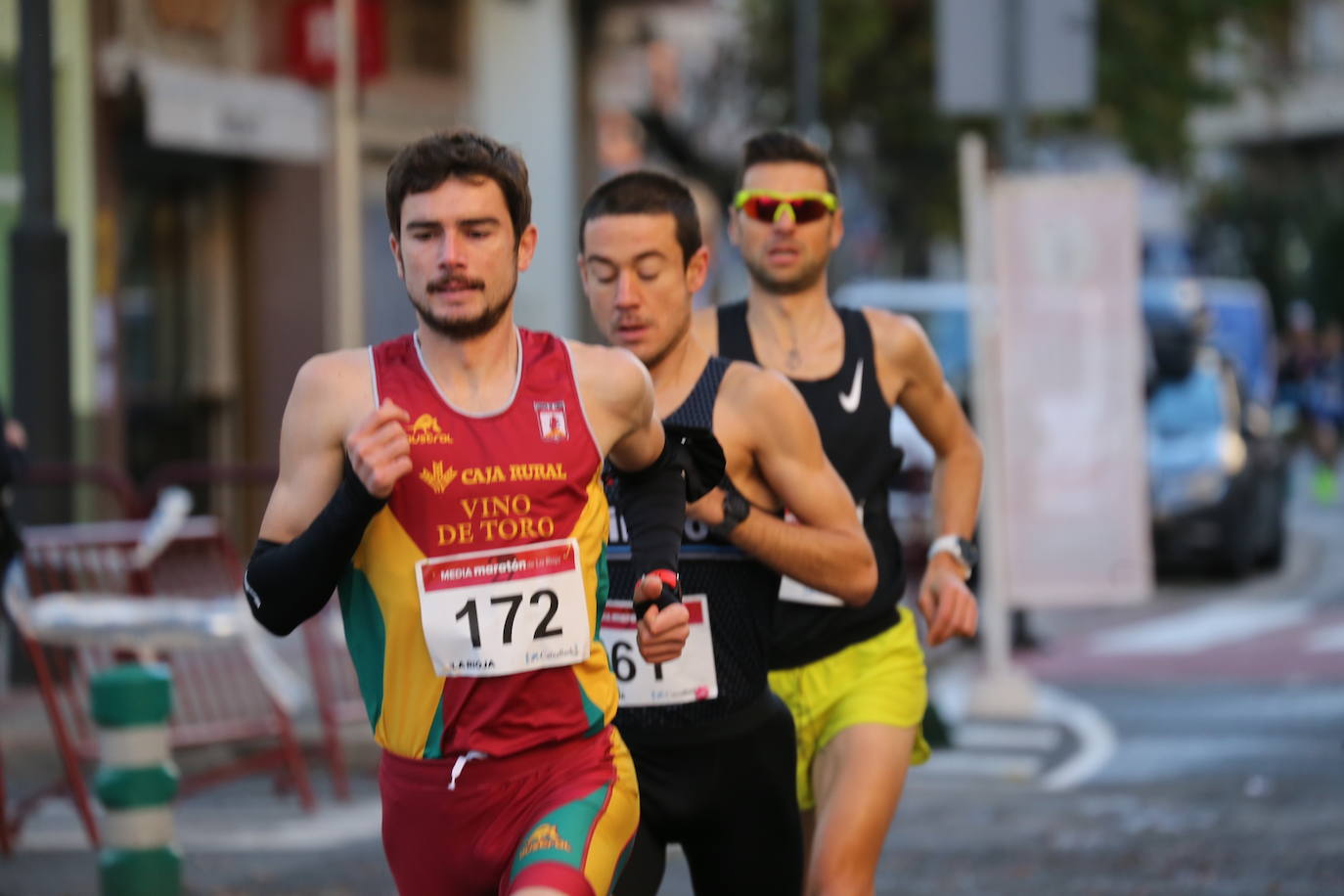 Fotos: La salida de la Media Maratón de La Rioja