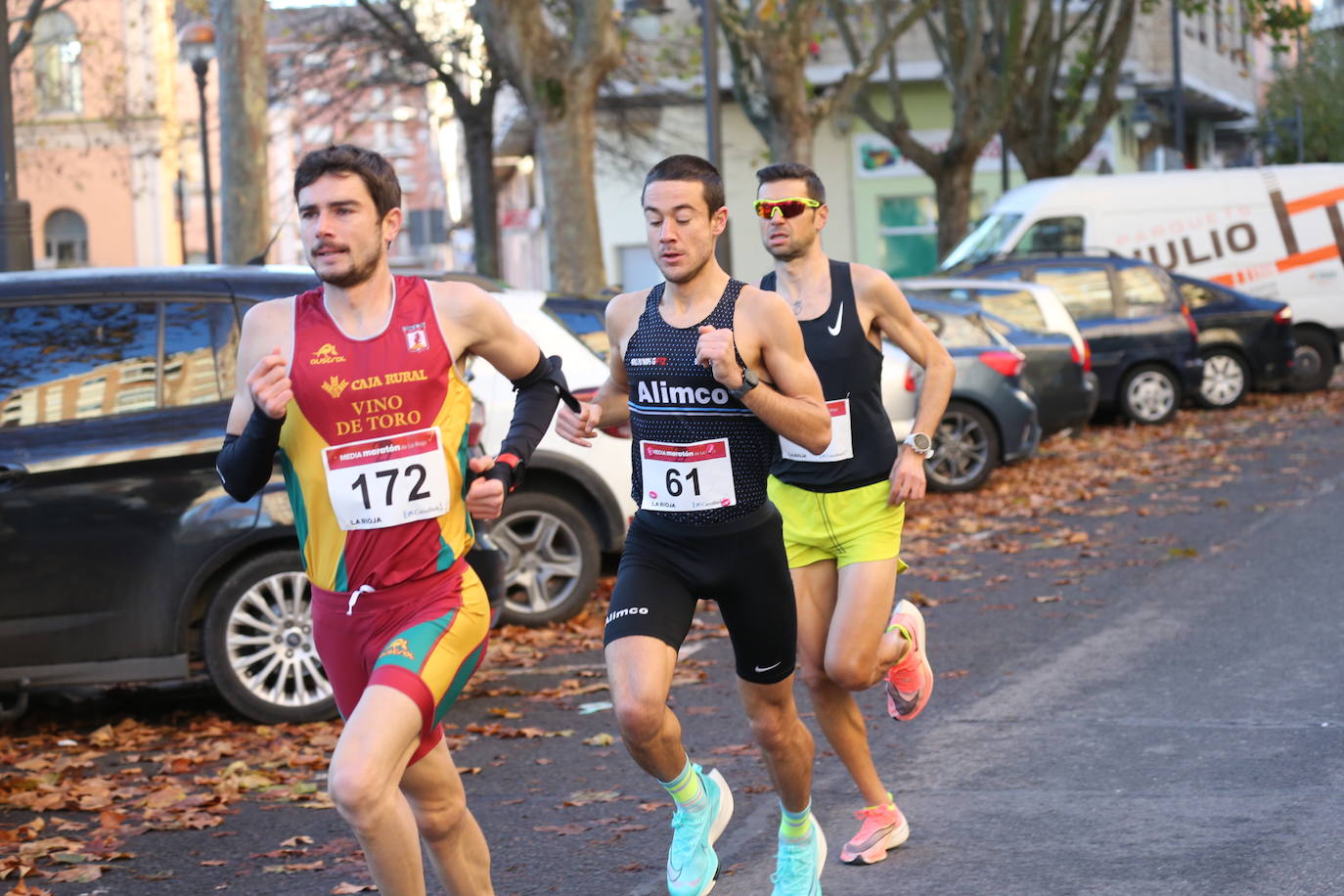 Fotos: La salida de la Media Maratón de La Rioja