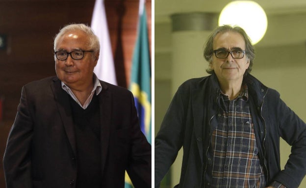 Manuel Castells y Joan Subirats. R. C.