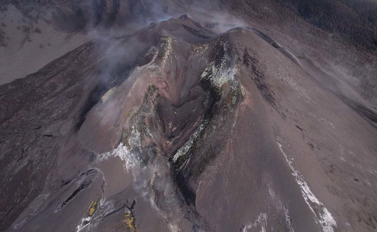 El volcán de Cumbre Vieja continúa sin actividad.