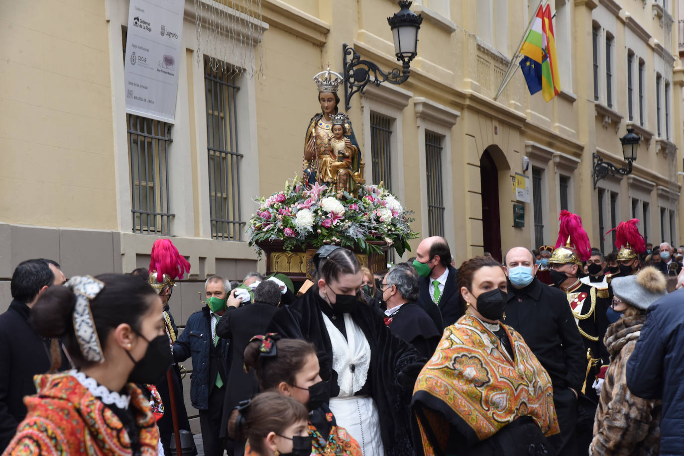 Fotos: Logroño rinde culto a la Virgen de la Esperanza