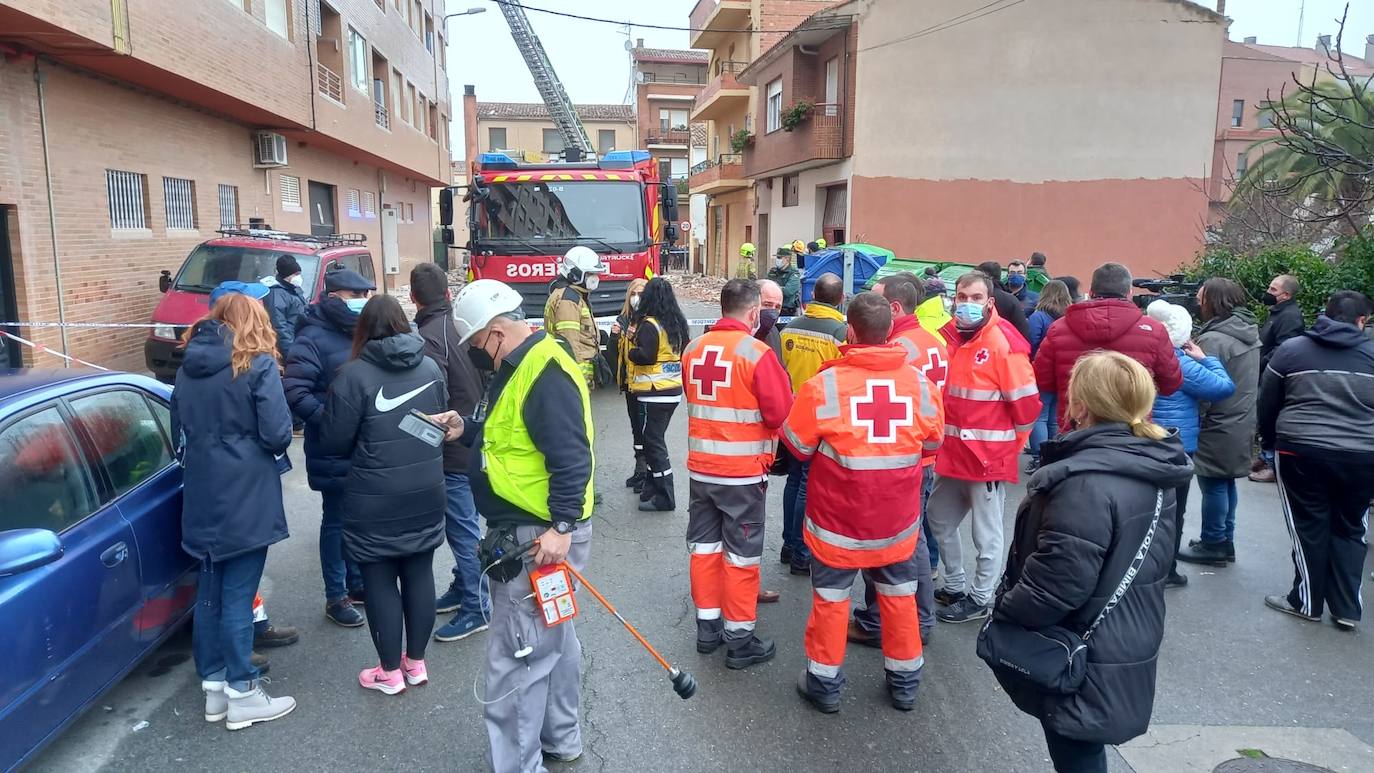 Fotos: Explosión de gas en un ático de Lardero