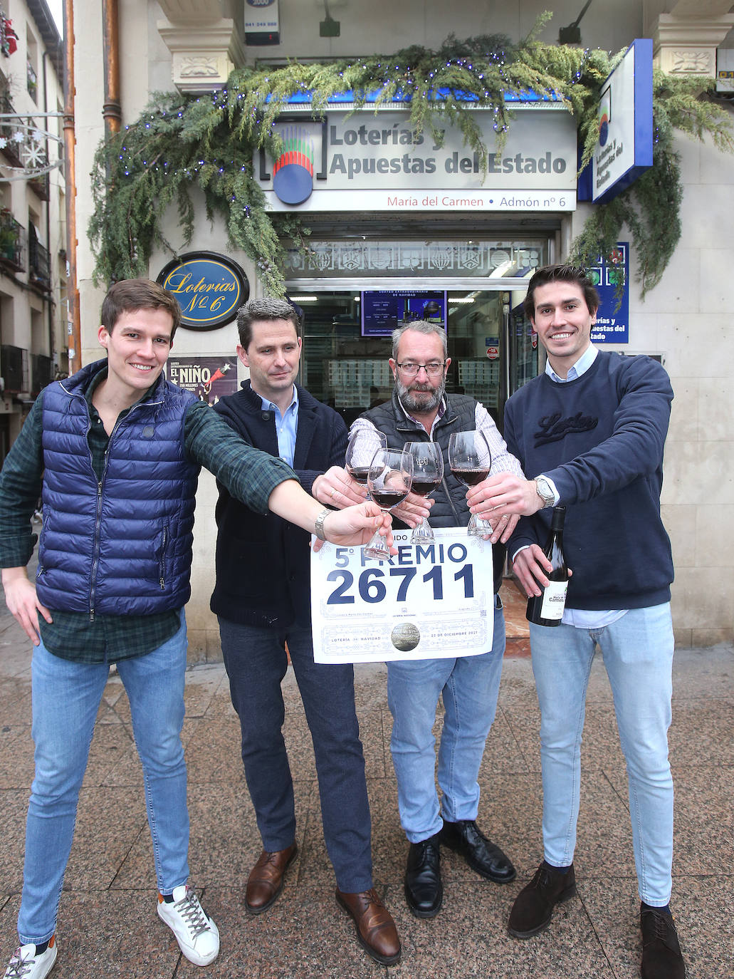 Fotos: Las imágenes de la Lotería en La Rioja