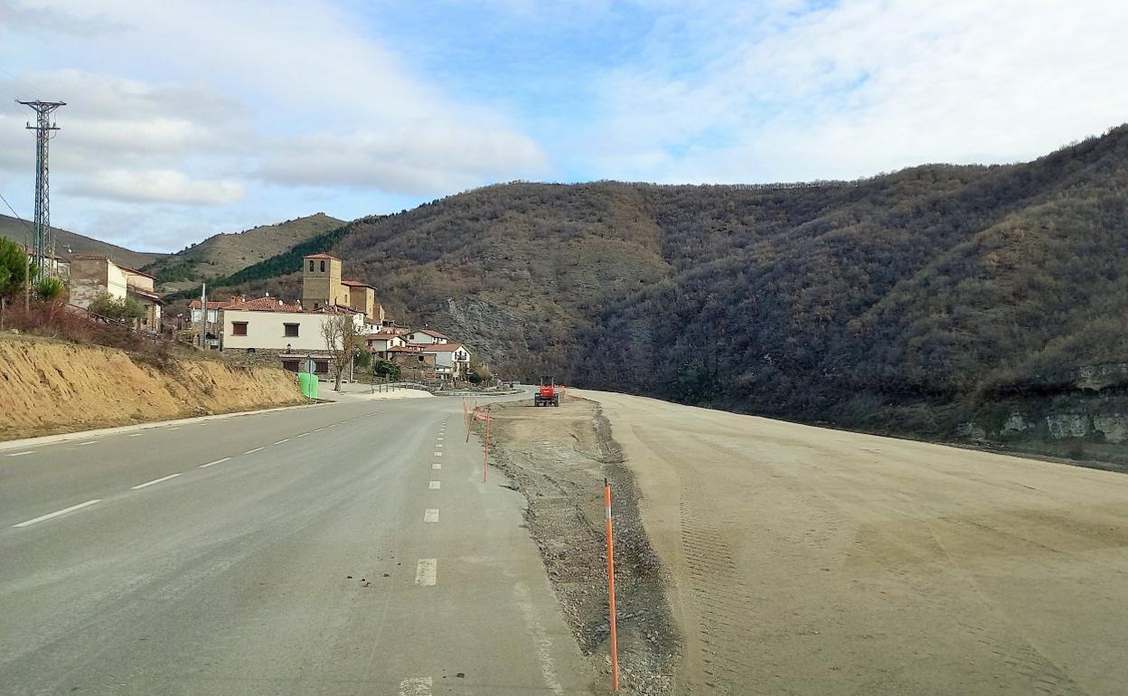 Comienza la obra del acceso a Terroba