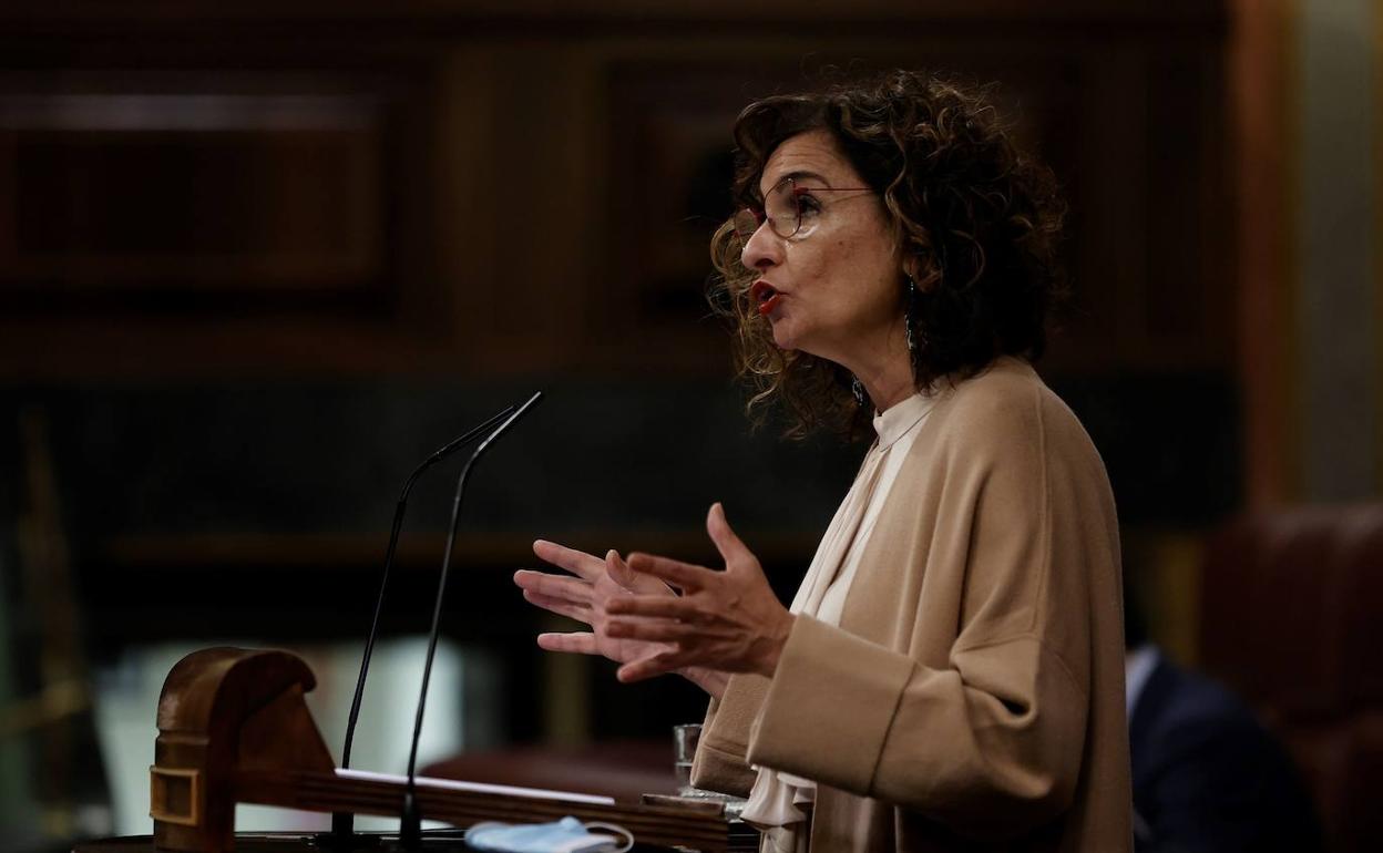 María Jesús Montero, ministra de Hacienda. 