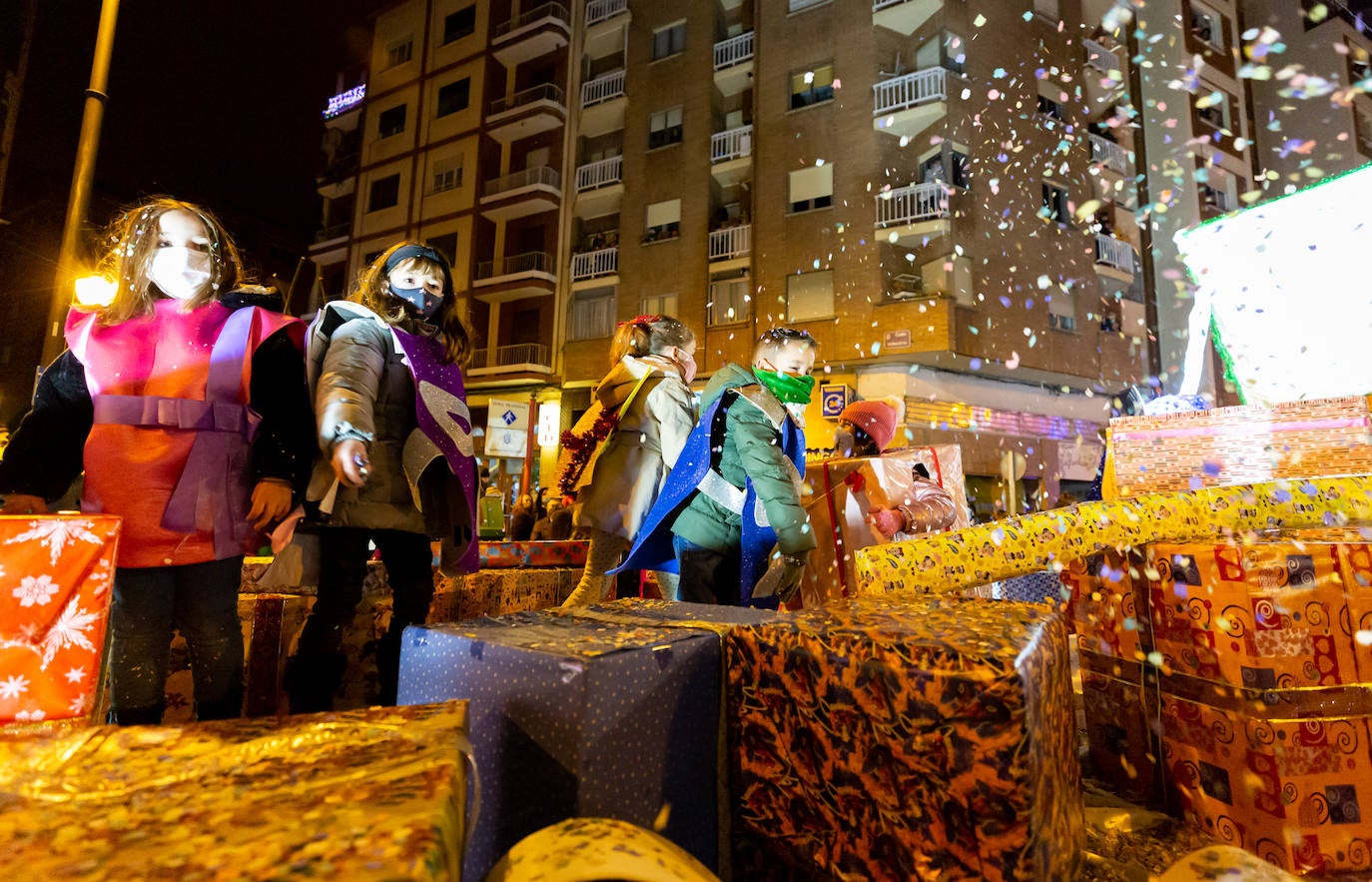 Fotos: Las imágenes de la cabalgata de Logroño