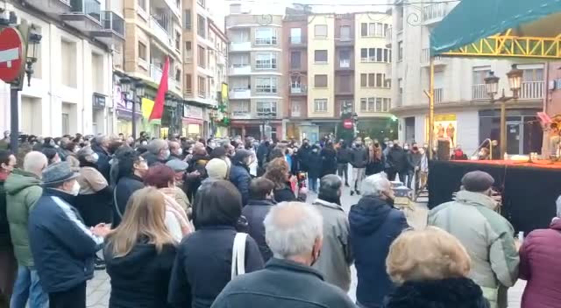 Homenaje a la víctimas de los Sucesos de Arnedo