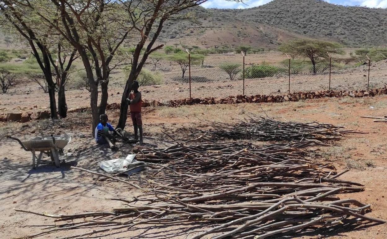 Dos riojanas acuden a poner en marcha un Centro de Enseñanza en Kenia