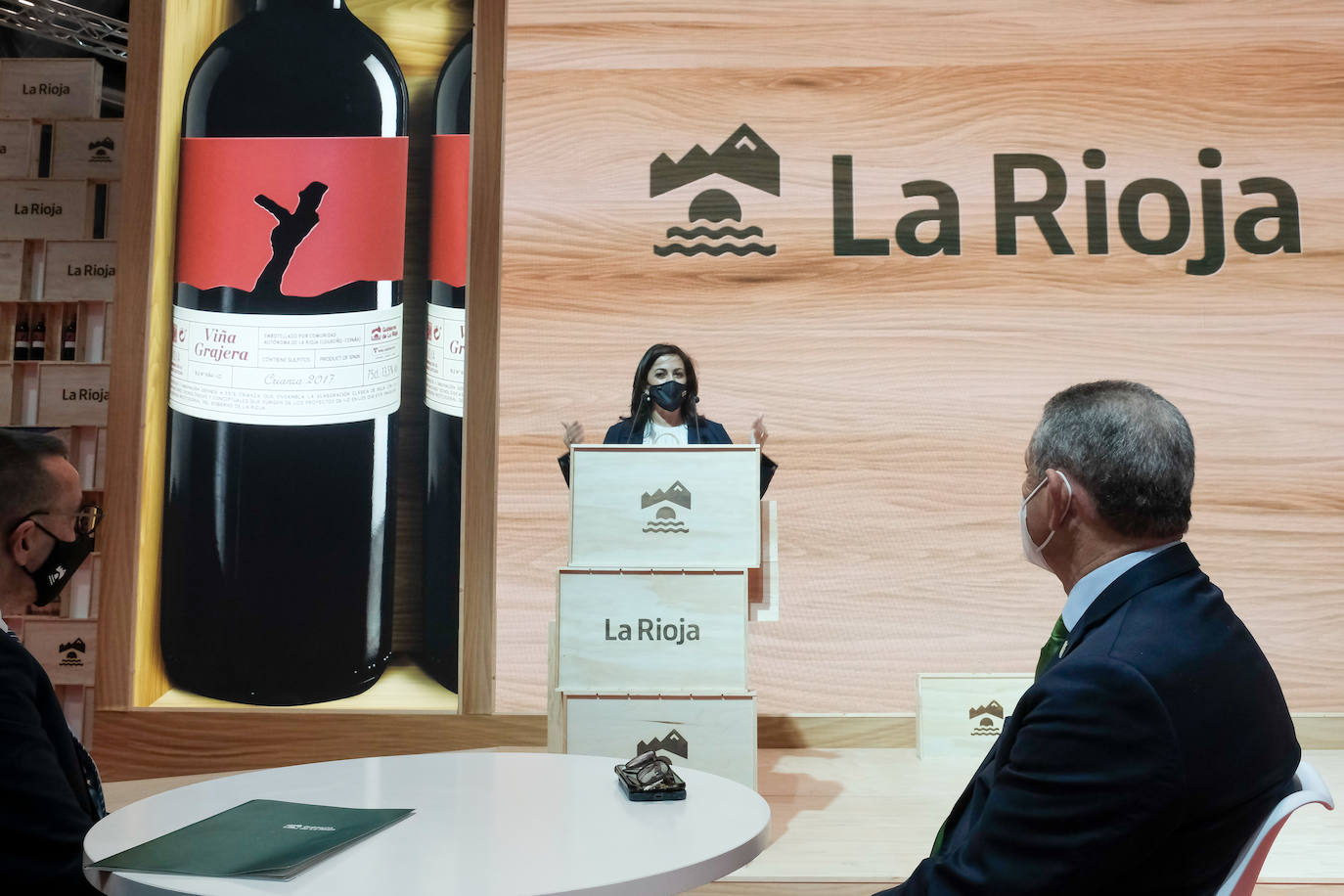 Fotos: La Rioja inaugura su stand en la feria de turismo FITUR